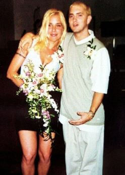Eminem and his ex-wife Kimberly 
